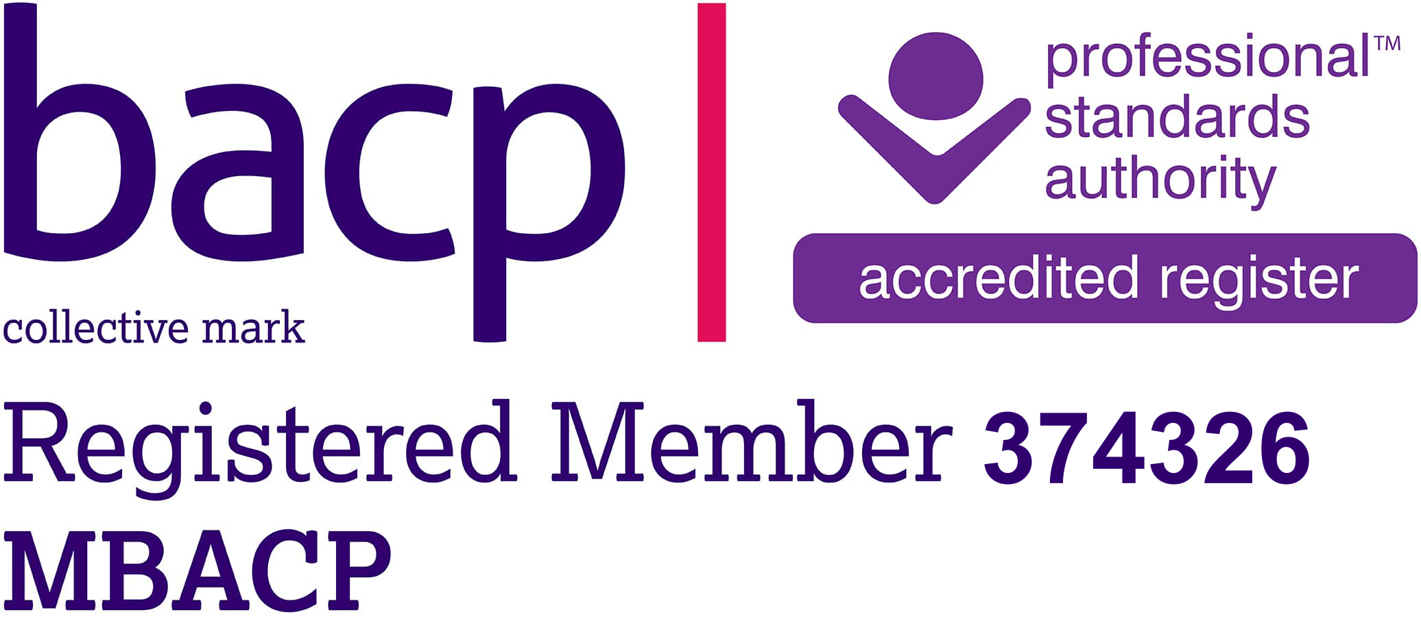 BACP Registered Member 374326